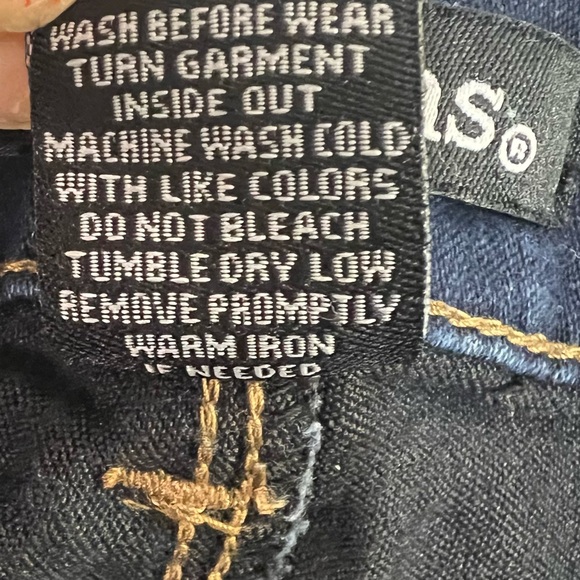 D.Jeans Jeans Womens 6 Blue Denim Cotton Stretch Mid Rise Skinny Leg Zip Fly - Picture 5 of 9